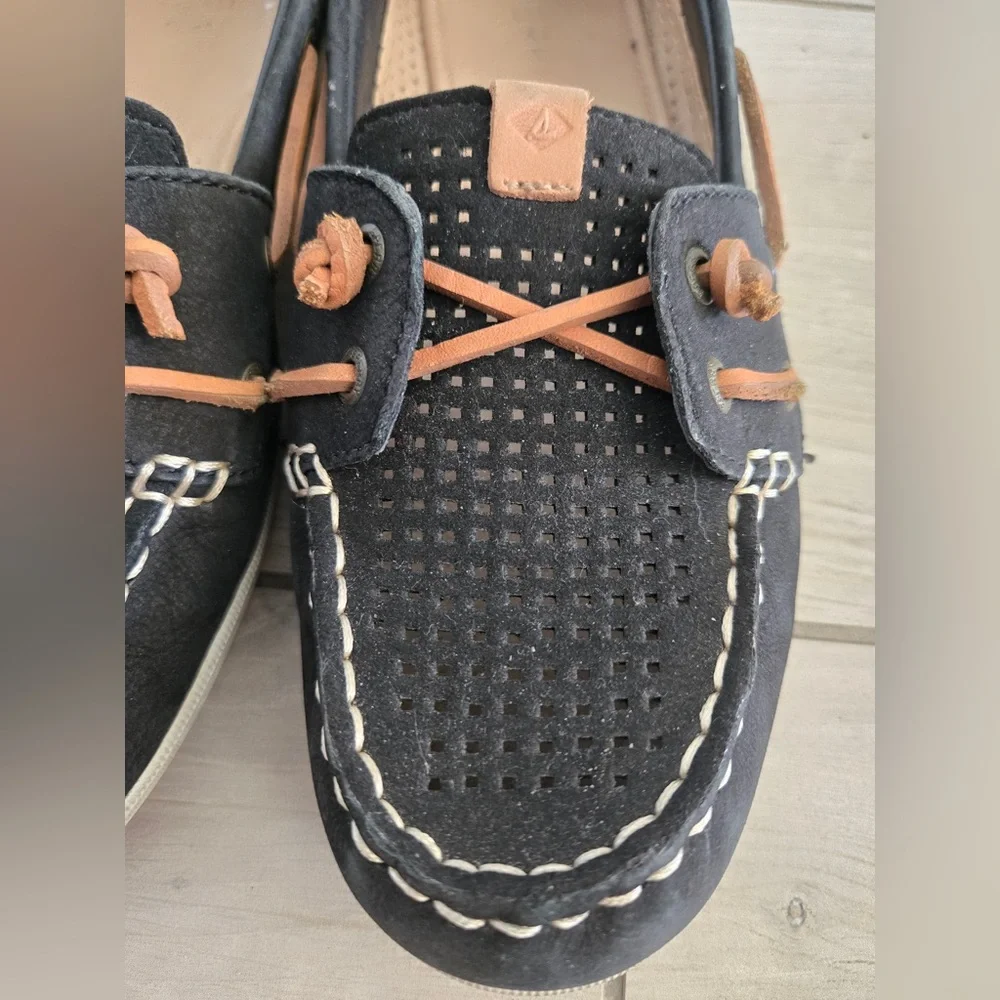 Sperry Top-Sider Leather Boat Shoes | Classic Casual Comfort| Size 8.5 - Picture 5 of 13